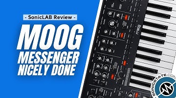 Moog Messenger - Analogue Mono - SonicLAB Review