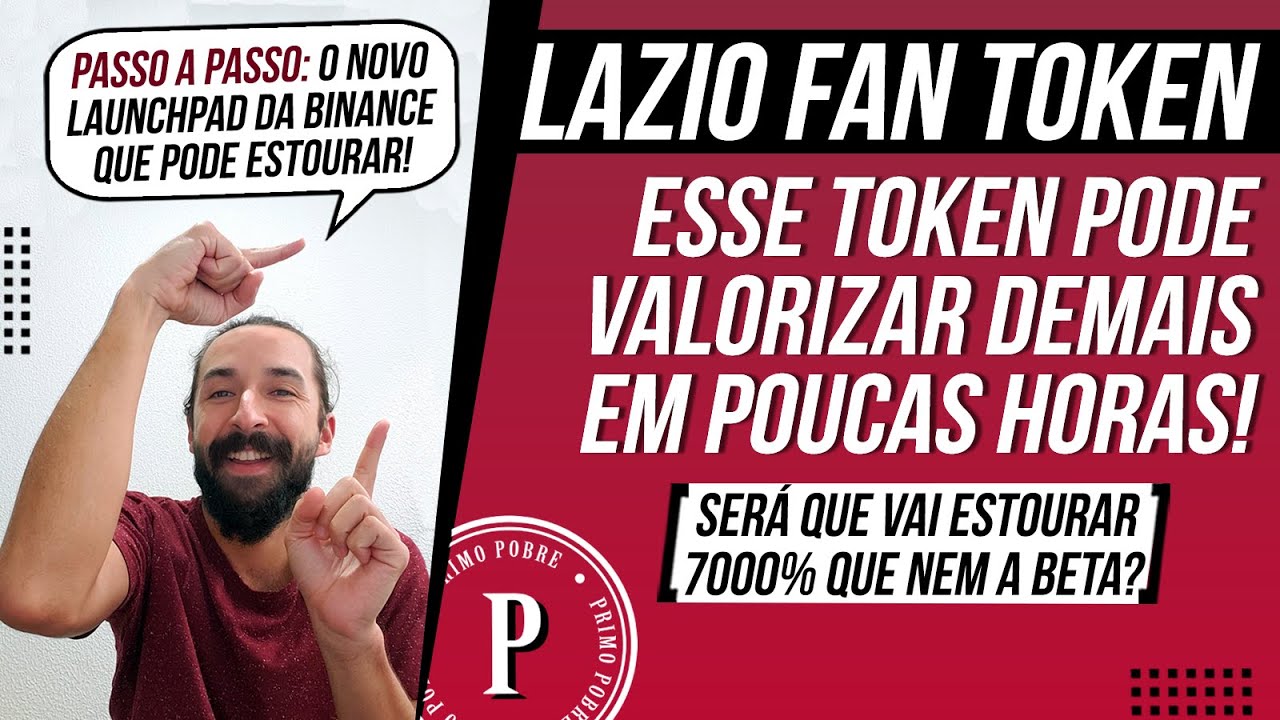 LAZIO FAN TOKEN – Esse Token Pode VALORIZAR MUITO! (Novo Launchpad da Binance)