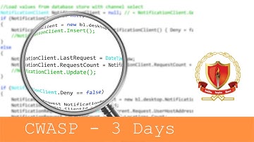 CWASP demo lecture video on Digital Platform