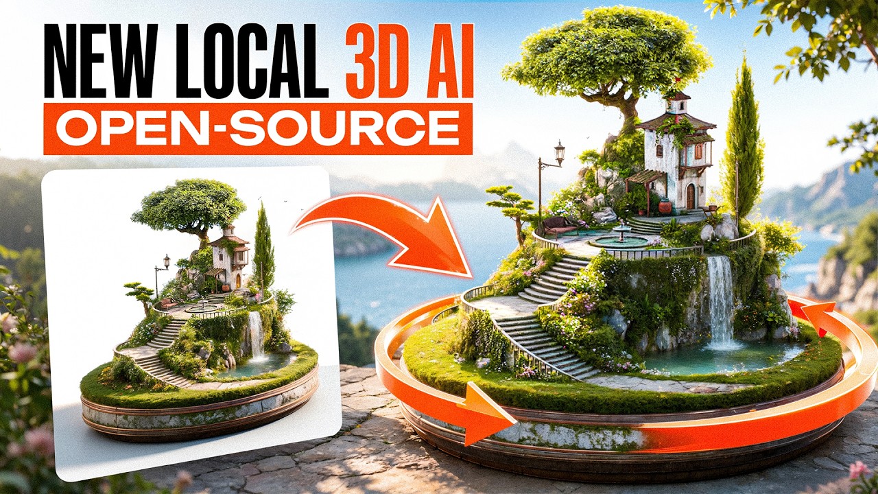 PixelArtistry 的《New FREE Local 3D AI Generator is Here! (TripoSplat)》缩略图