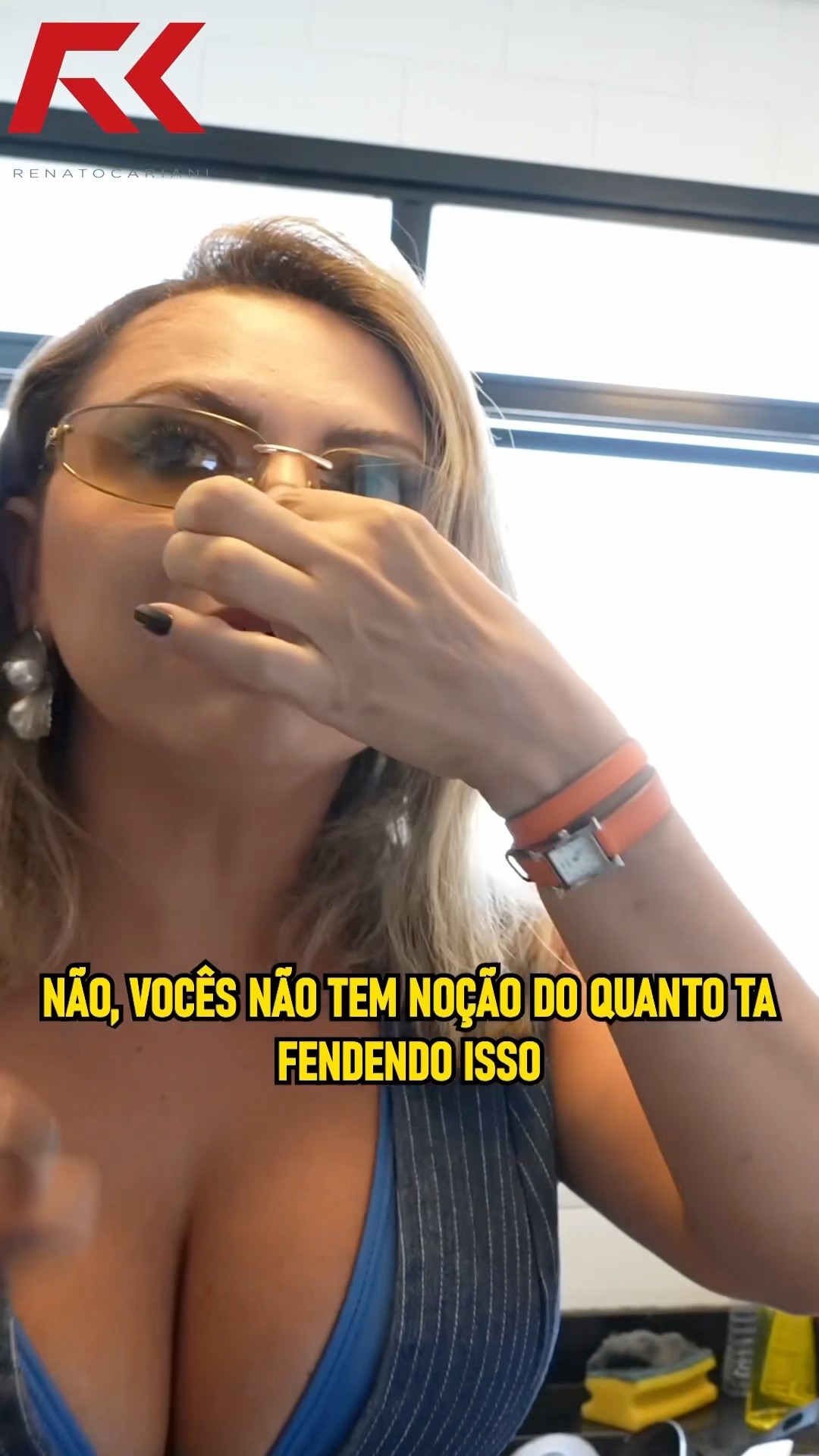 TATI SE ASSUSTOU COM QUE VIU NO APTO DO TOGURO! #taticariani #toguro #renatocariani #mansaomaromba