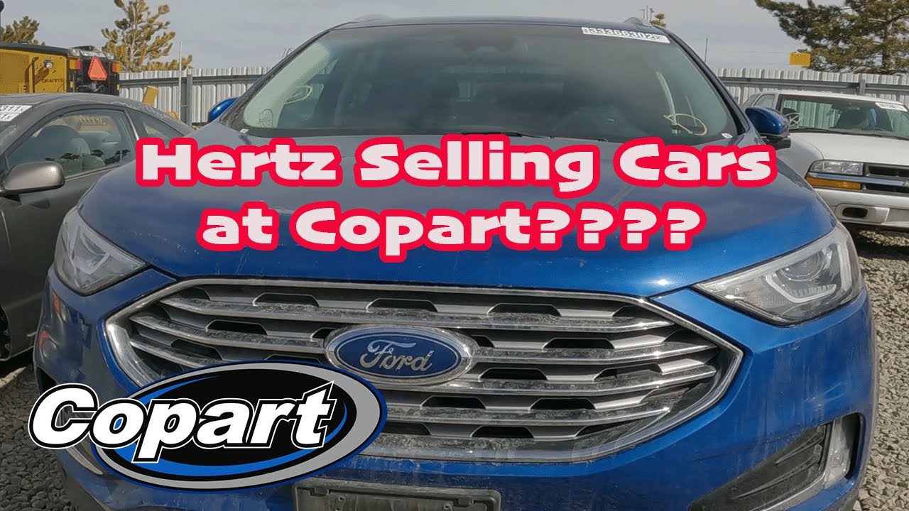 Hertz Rental Cars at Copart? Reno Copart Lot 33366302 YouTube