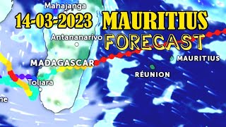 MAURITIUS WEATHER Forecast | 14-03-2023