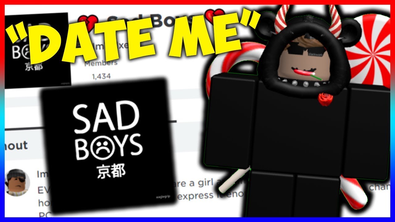 Roblox E Boy Users 2 Youtube - sad boy roblox