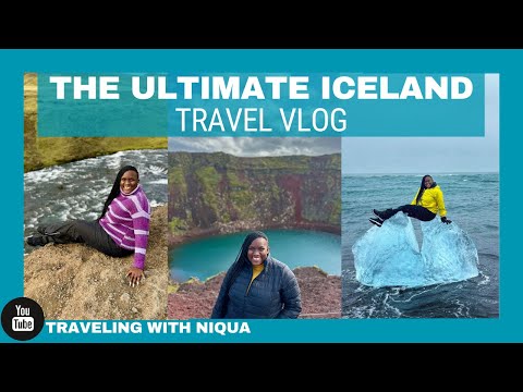 THE ULTIMATE ICELAND TRAVEL VLOG | GOLDEN CIRCLE, GLACIER LAGOON, DIAMOND BEACH, WATERFALLS!