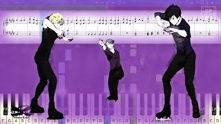Yuri!!! on Ice ユーリ!!! on ICE Opening History Maker [Piano Tutorial | Sheets | MIDI] Synthesia