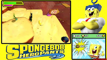 SpongeBob HeroPants 3DS Walkthrough Part 1 [HD]