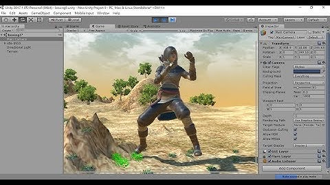 UNITY 3D遊戲實戰教學07-快速製作3D 人物動作密技 (本階段搭配 Mixamo免寫程式)，Rosa李承蓉博士教學