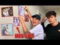 Hanging pictures of my BESTFRIENDS EX in his ROOM! *HE WAS MAD*