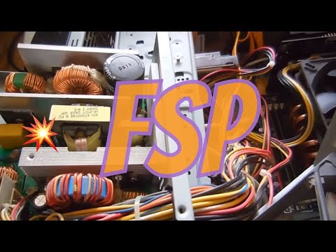 ОБЗОР, ПРОВЕРКА и ремонт блока питания FSP600-80TBN. ⚡ fsp group с PSP PROFI 80 Lvl - NEW ⚡