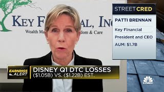 Key Financial's Patti Brennan says Bob Iger will return Disney to profitability