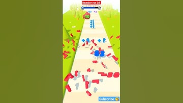 number run 3d new 2024 walkthrough gameplay Android ios 💯!!#shorts #gaming #running #update #new