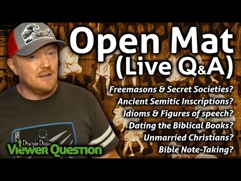 April Open Mat - Rapid Fire Q&A