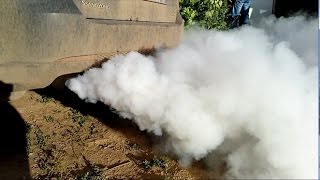 видео Белый дым из выхлопной трубы бензинового или дизельного двигателя
