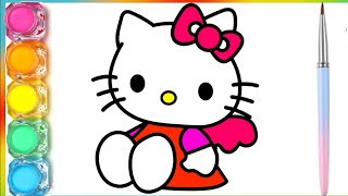 How To Draw Hello Kitty Step by Step || Easy Drawing#1