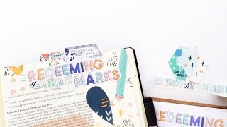 Mark Maker Bible Journaling Process Video | Redeeming Marks
