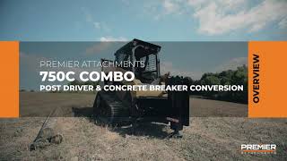 How to Convert a 750C Post Driver to a Concrete Breaker: Premier Attachments