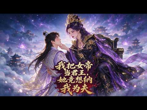 🔥【新番上线】《我把女帝当君王，她竟想纳我为夫》他一心效忠朝堂，恭敬辅佐女帝治国，只当她是威严君王。谁知女帝暗藏心意，褪去帝王锋芒，当众表明心意，非要将忠心臣子纳入后宫做夫君。#结局 #绘梦漫台#漫剧