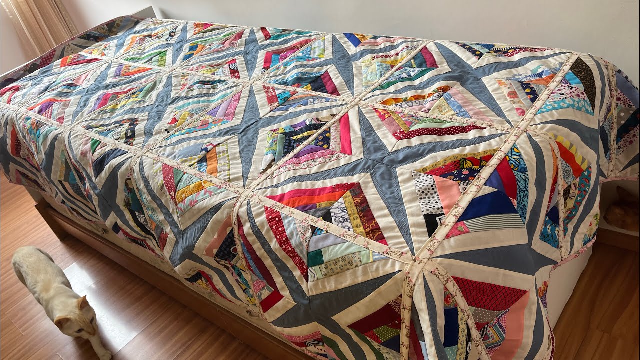Vídeo completo e resumido da colcha de retalhos