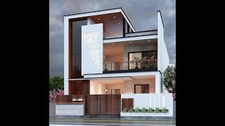 Grand Home Design - Modern Architecture - اجمل واجهات حديثة  لمنازل مساحتها صغيرة