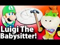 Crazy Mario Bros: Luigi The Babysitter!