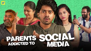 When Your Parents Addicted To Social Media | Boy Formula | ChaiBisket