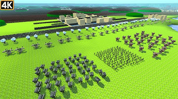 CAN 4 MACHINES DESTROY 3.6 MILLION ZOMBIES & ALIEN?! LAZER TURRET, DREADNOUGHT & T45 (UEBS 2)"