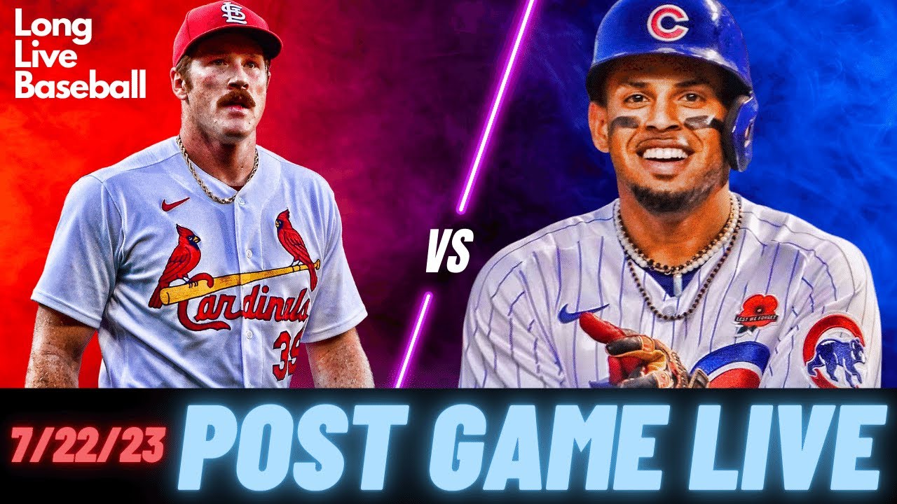 St. Louis Cardinals vs Chicago Cubs Post Game LIVE (7/22/2023