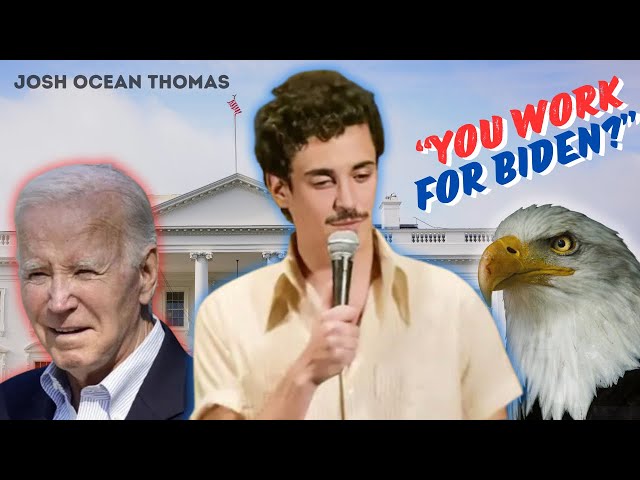 Proud Biden Staffer Front Row - Stand Up Comedy - Josh Ocean Thomas class=