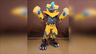 Zeraora Fursuit Cosplay