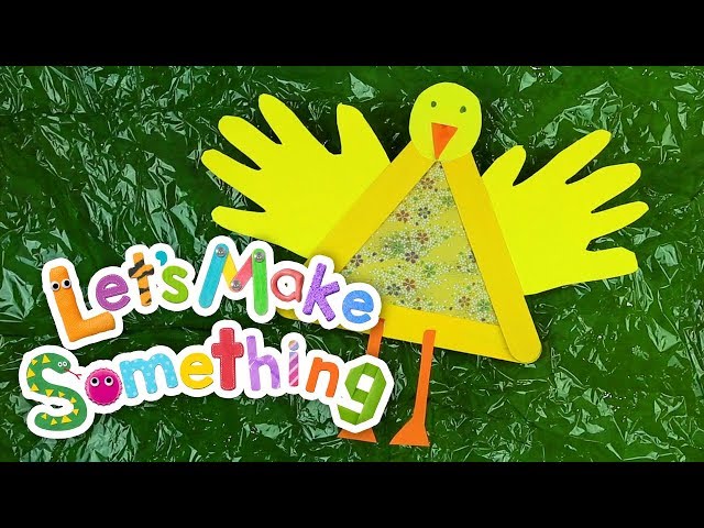 Let’s Make Something! | Make this Easy and Fun Baby Bird Kids Craft | Reading Eggs Junior