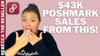 This One Thing Made $43K in Sales!  I Can't Stop!  I Won't Stop!  Make More Money on Poshmark!