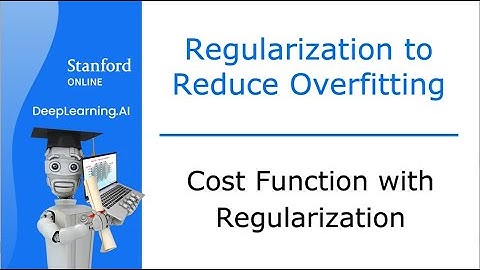 39.Cost function with regularization