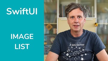 Going Walkabout - iOS Swift UI and a list with Images