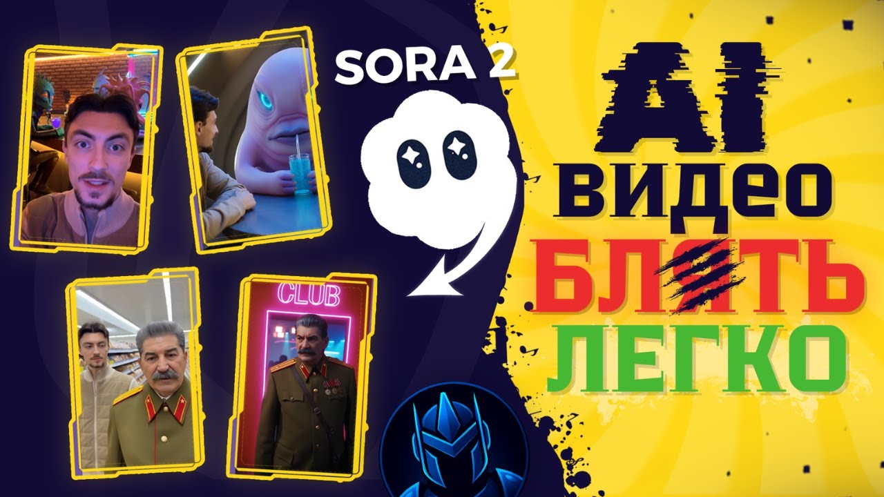 Sora 2: ДЕЛАЮ С ВАМИ от А до Я | Регистрация → Установка → Первое видео [35 мин]