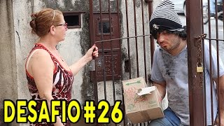 MINHA MÃƒE RECEBE MORADOR DE RUA EM CASA E ME SURPREENDE DESAFIO #26