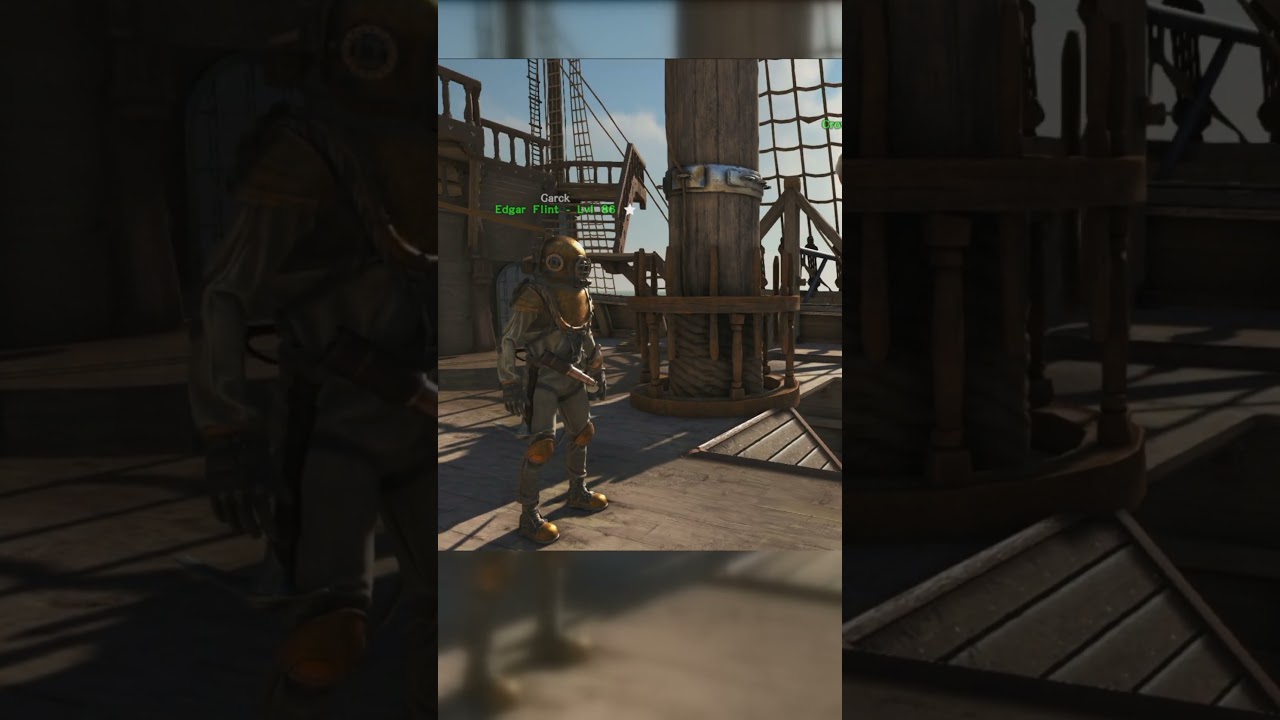 Edgar tries on the diving scuba gear | Darkside Roleplay