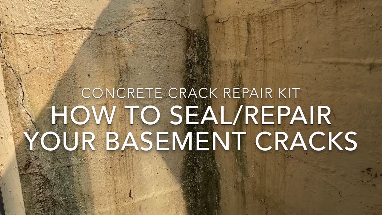 Repair Basement Cracks DIY Concrete Sealers USA RealEstateDudes