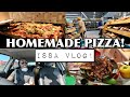 HOW TO MAKE HOMEMADE PIZZA: VLOG | #RegoDise