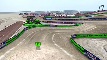 Lake Elsinore Motocross Animated Track Map (POV Cam)
