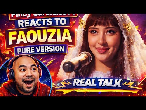 Pinoy #SarsiclesTV Reacts to Pure Version: Faouzia | Singer2026| MangoTV | REAL TALK
