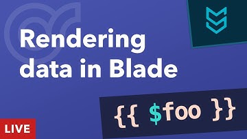 Replacing HTML w/Eloquent data in Blade - Building Onramp in Laravel, Matt Stauffer Livestream