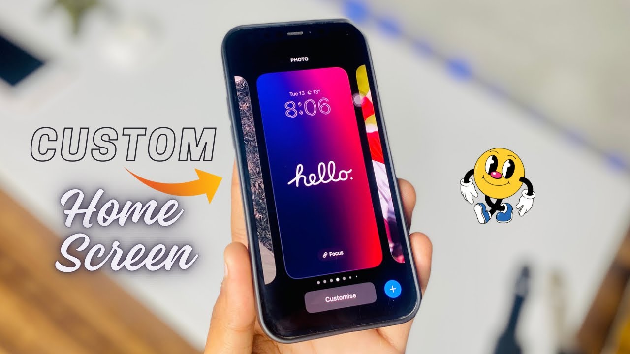 Get Any Emoji And Set Message On Lock Screen Customisation Home
