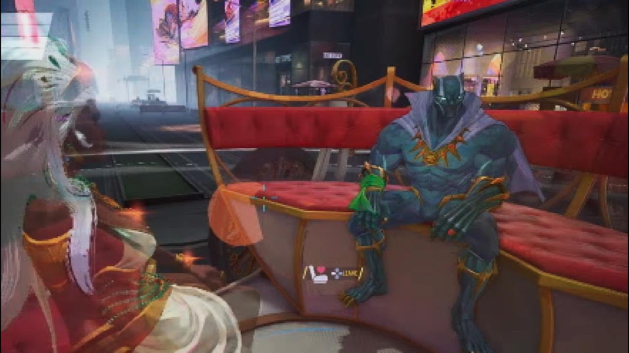 Date with Black Panther Love parade Time Square Marvel Rivals