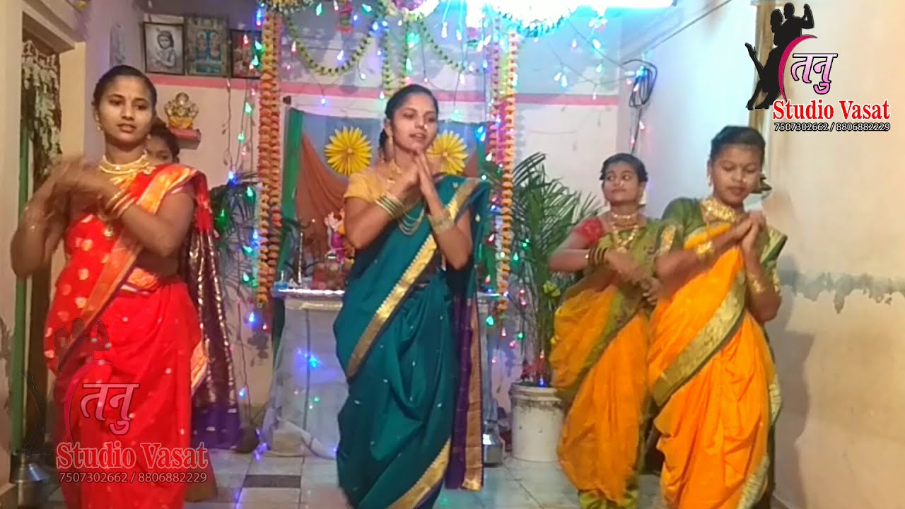         Non Stop Gauri Ganpati Marathi Songs   Ghagar Ghumu De 2020