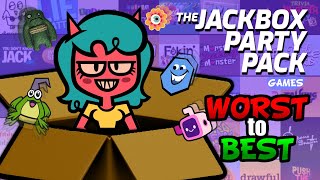 The ULTIMATE RANKING of EVERY Jackbox Party Pack Game (Pack 1-9 Demo)