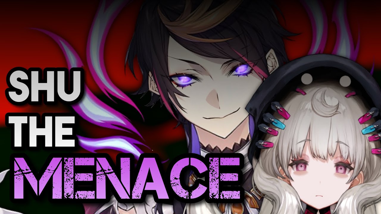 Shu being a menace to Reimu in Crab Game