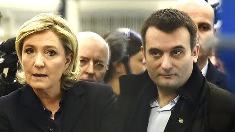 En crise ouverte avec Marine Le Pen, Florian Philippot quitte le FN