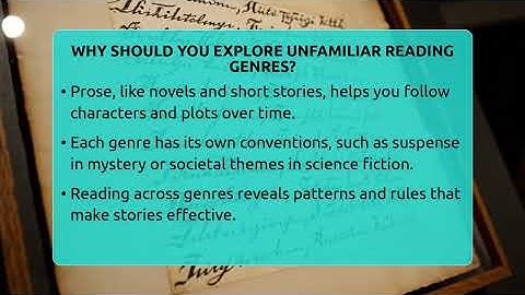 Why Should You Explore Unfamiliar Reading Genres? - The Prose Path