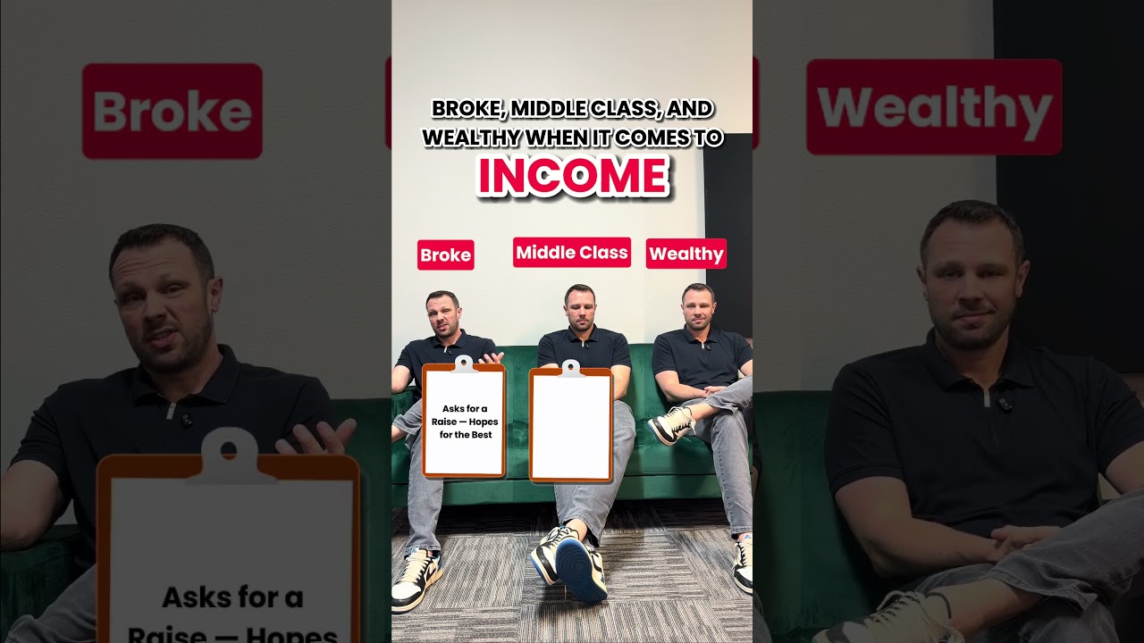 Broke, Middle Class, and Wealthy when it comes to income!